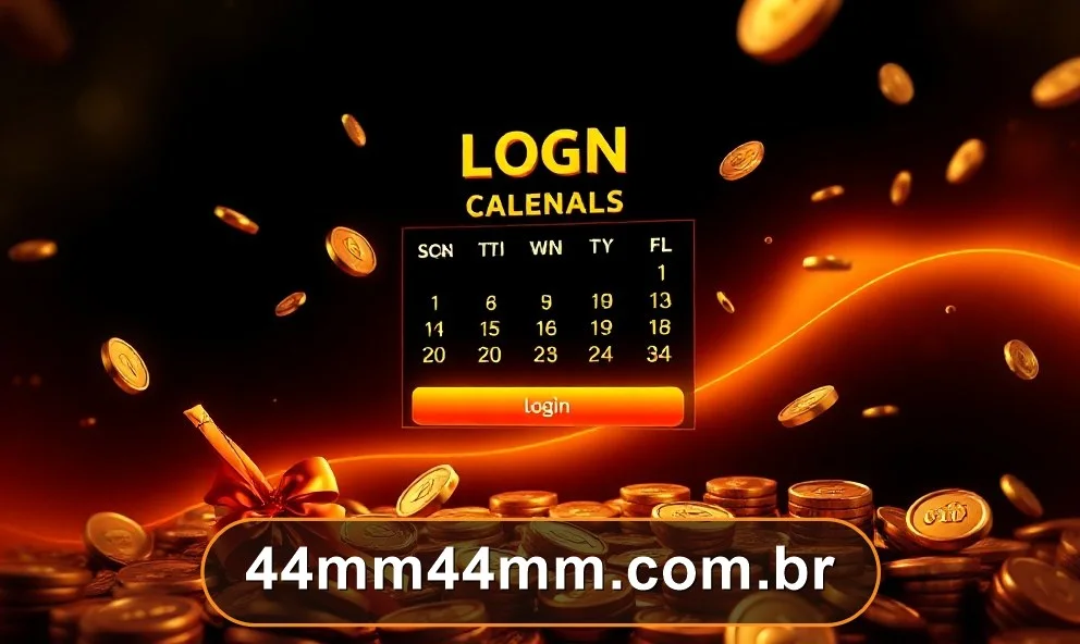 Bônus diário de login R$777 no 44MM